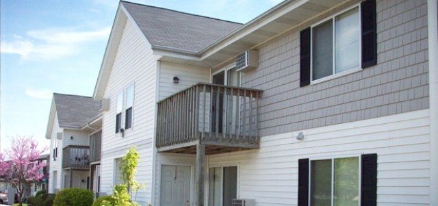 Outside view of Cleora Apartments