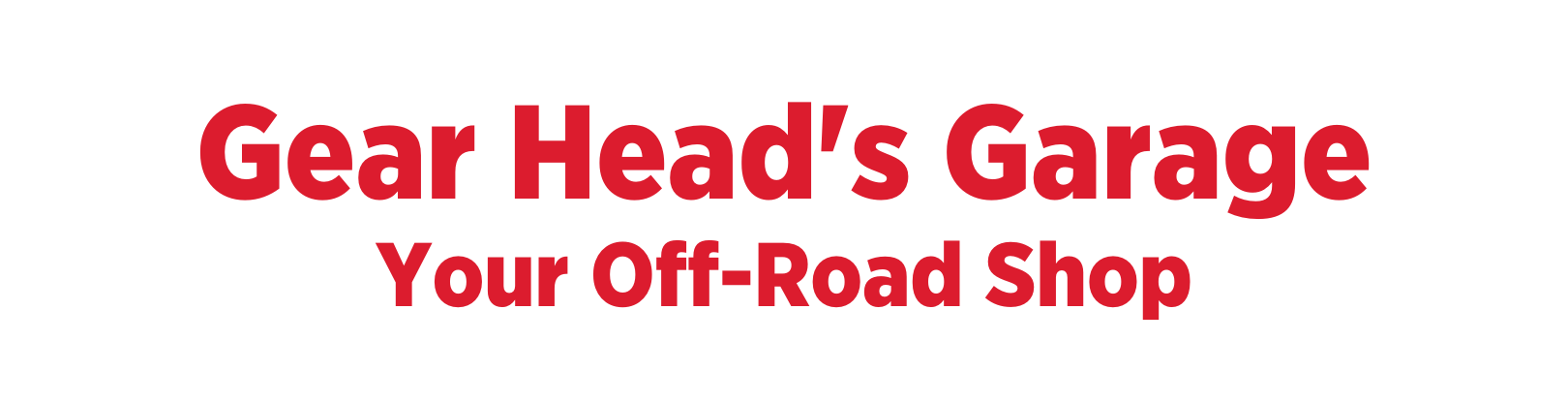 Gearhead's Garage Logo