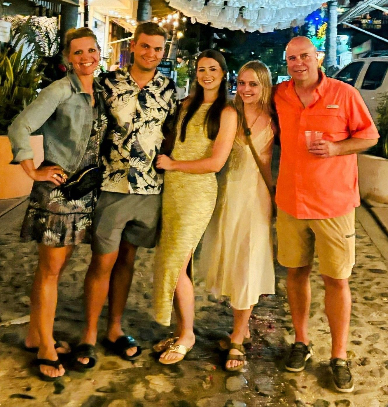 A group of people are posing for a picture together