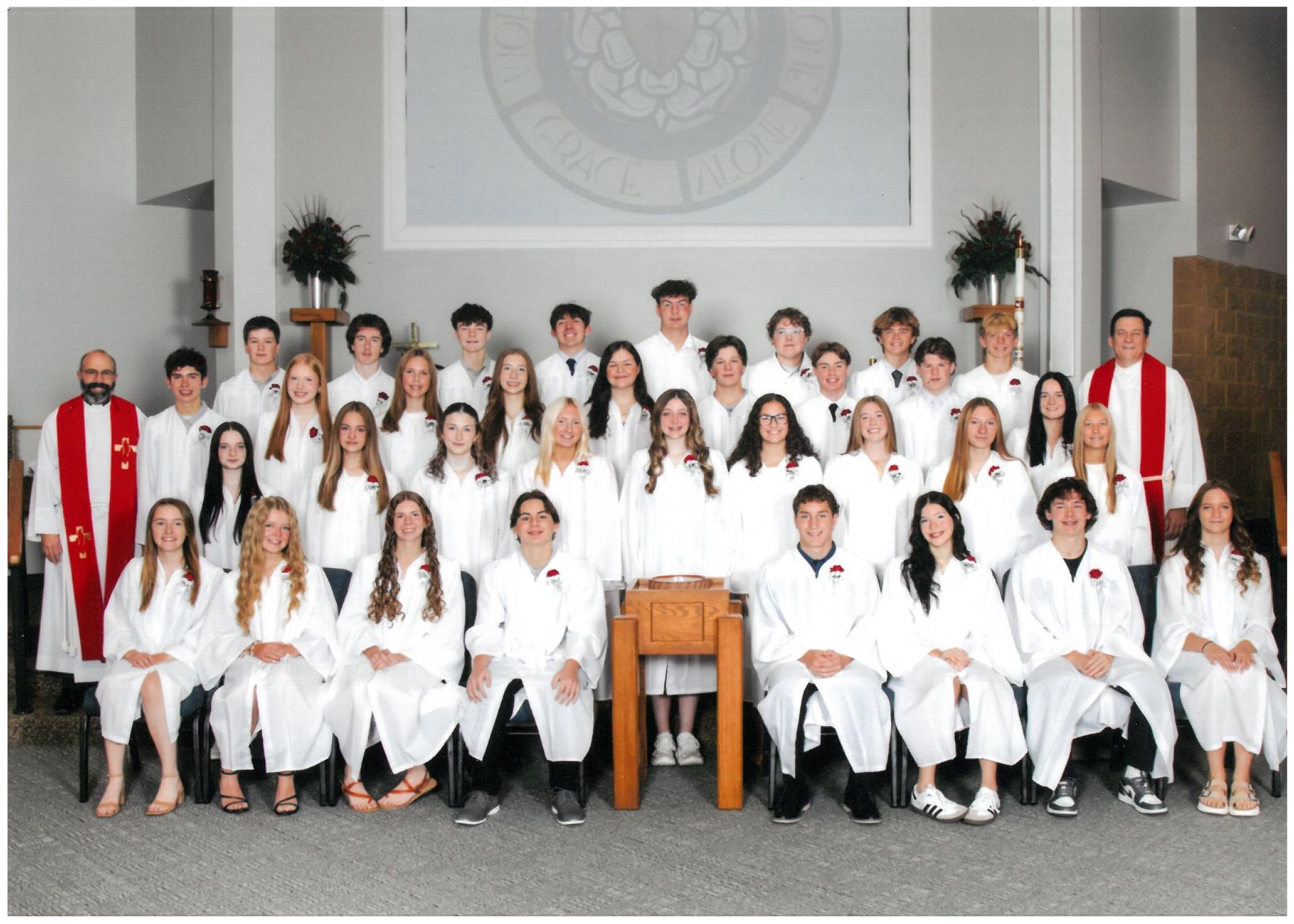 The celebration lutheran church confirmation took place in 2024