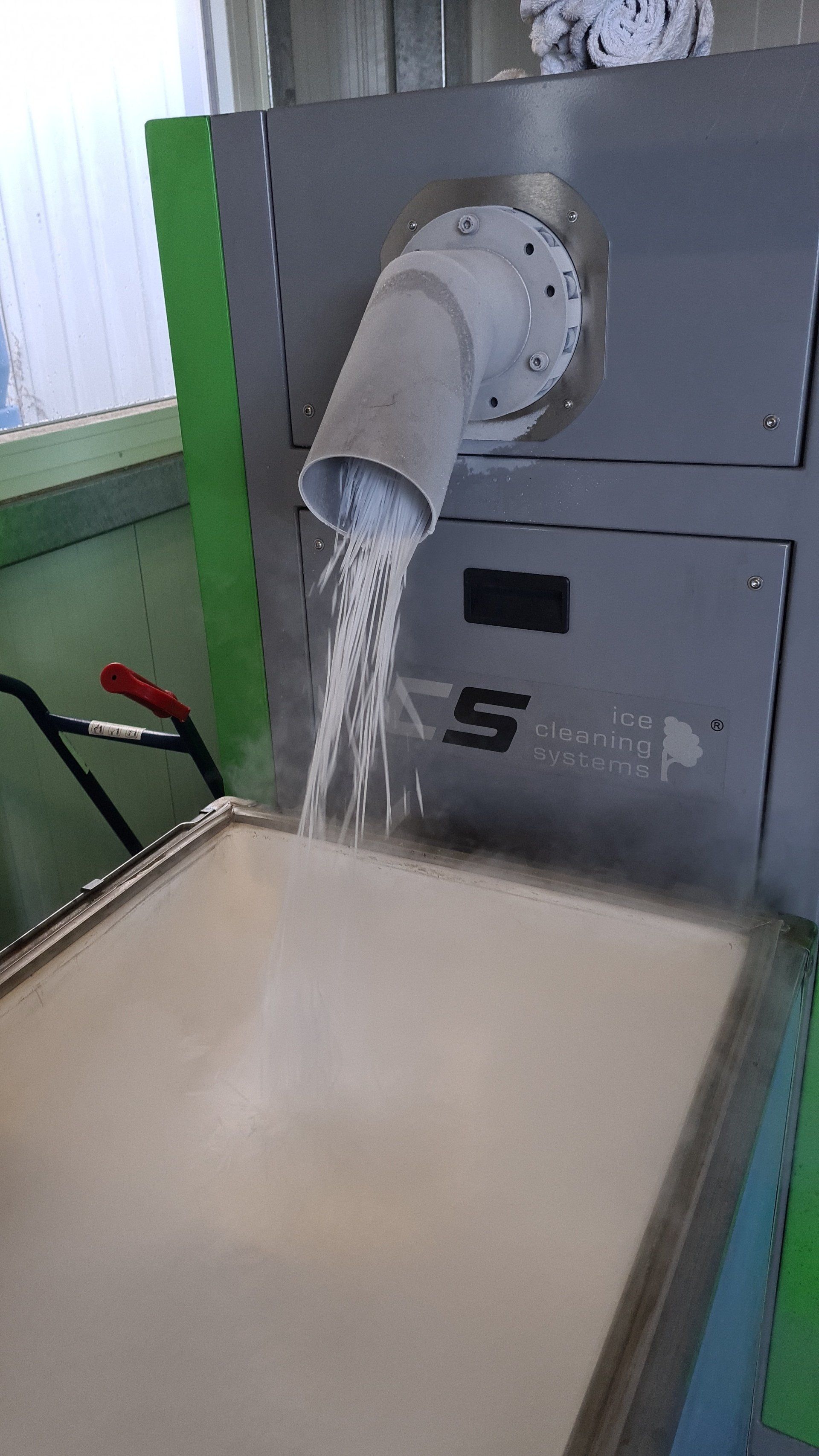 Trockeneis-Reinigung