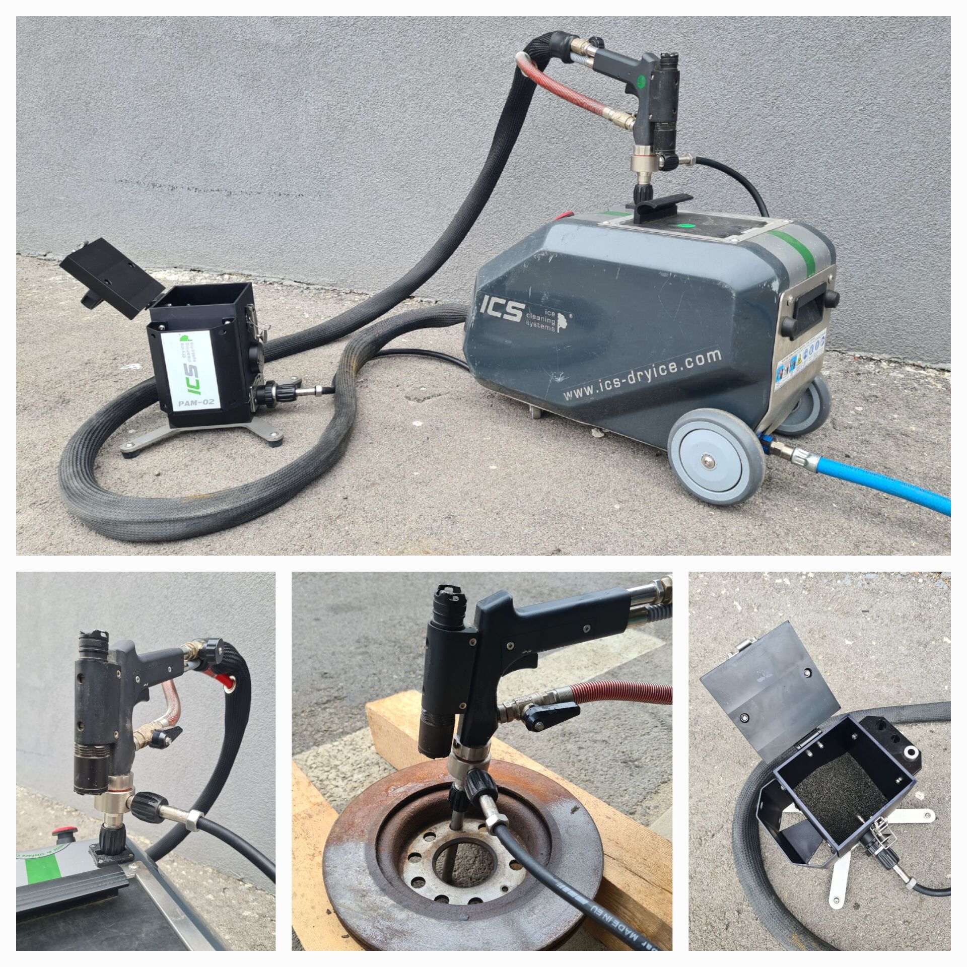 Trockeneis-Reinigung