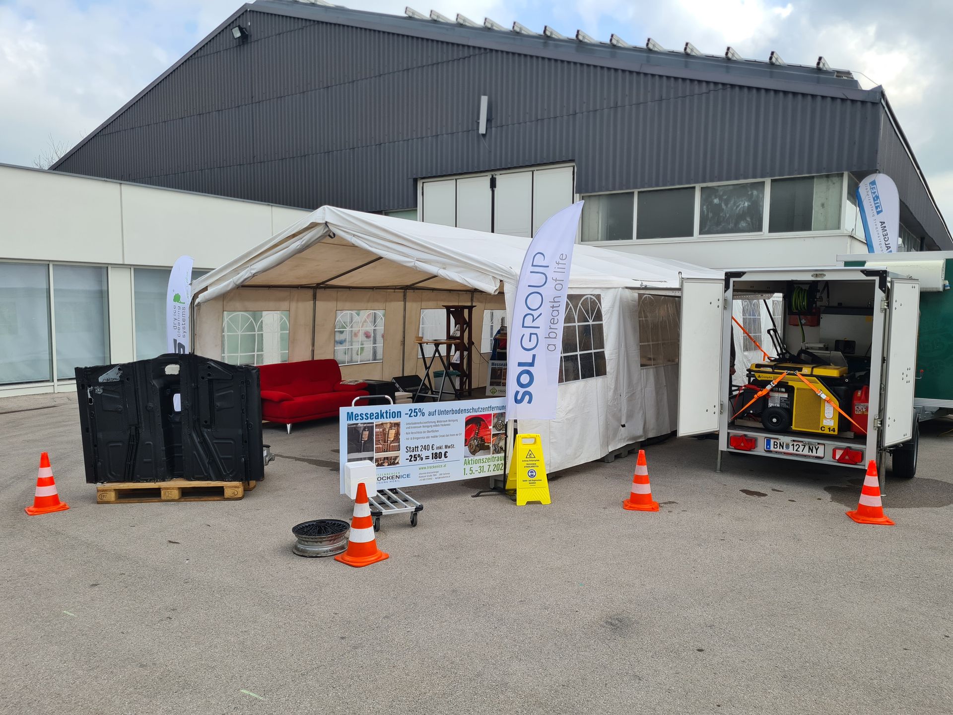 Trockeneis-Reinigung