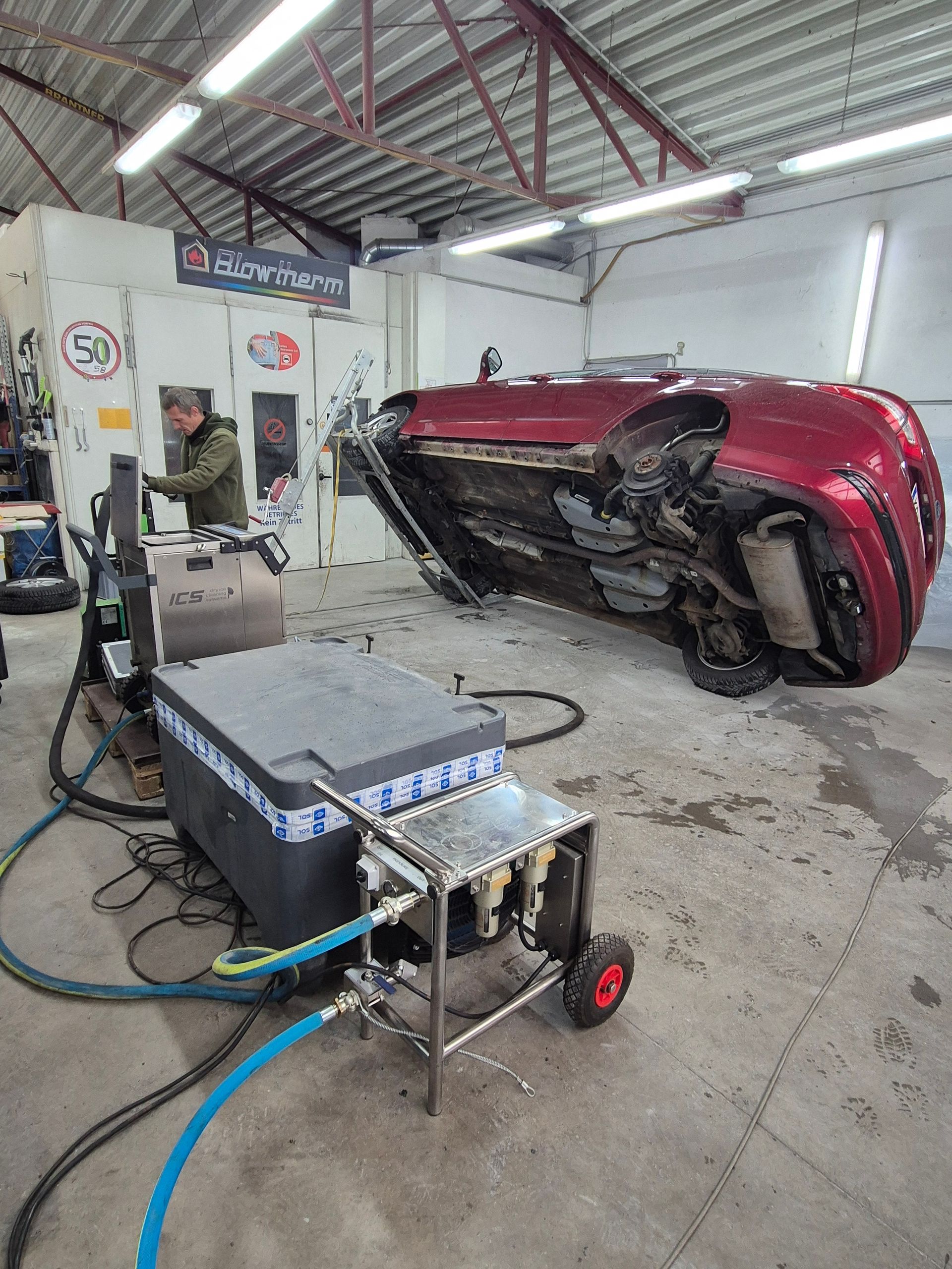 Trockeneis-Reinigung