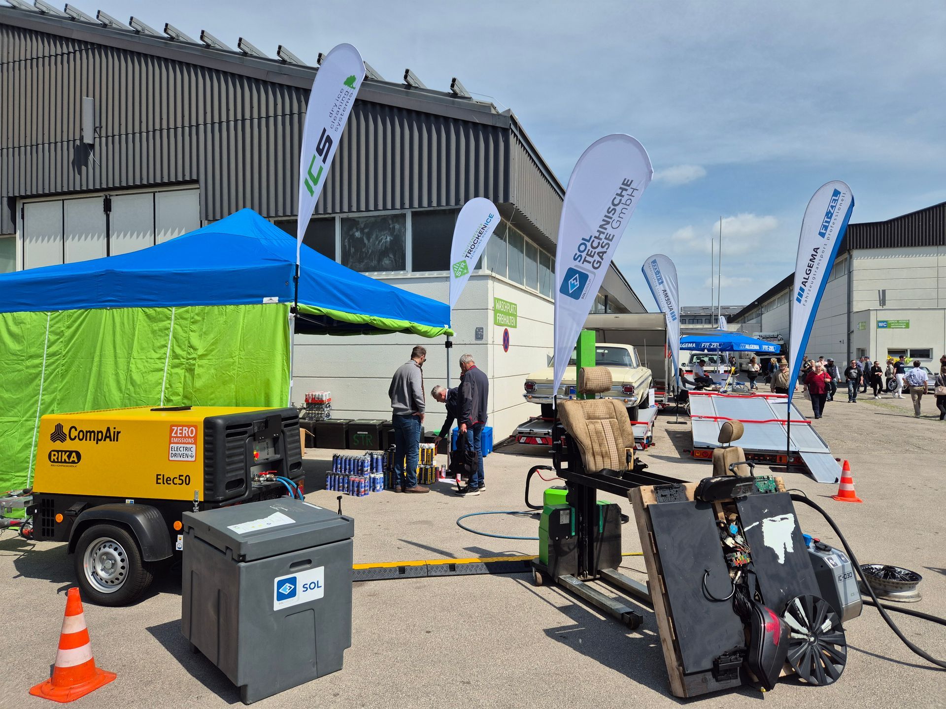 Trockeneis-Reinigung