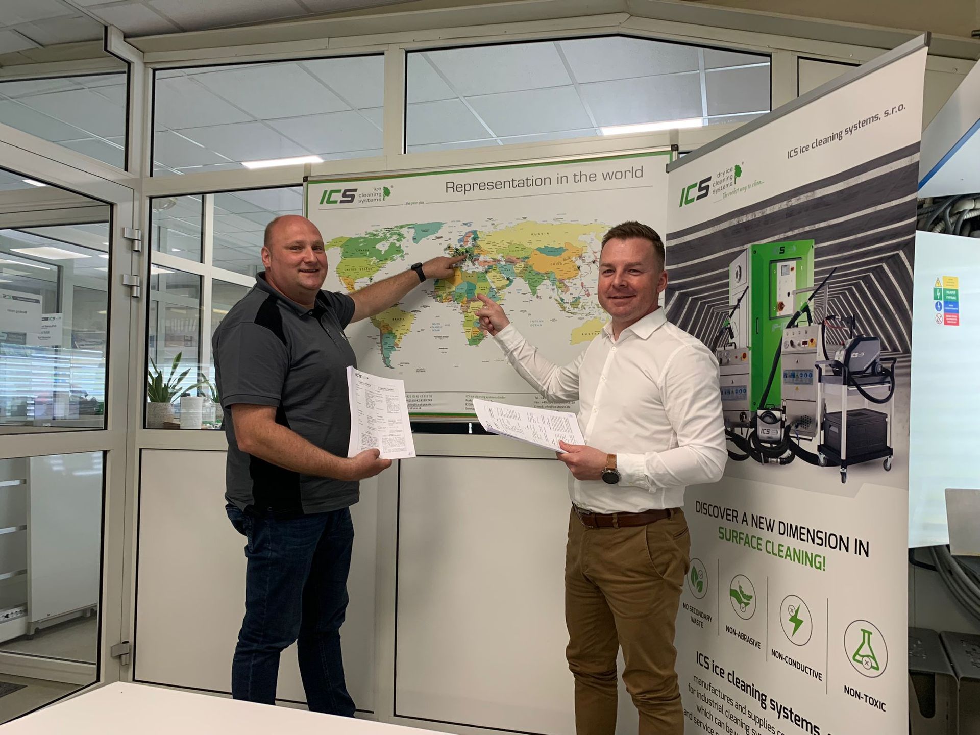 Trockeneis-Reinigung