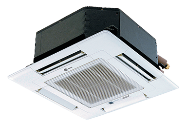 A picture of a ceiling mounted air conditioner
