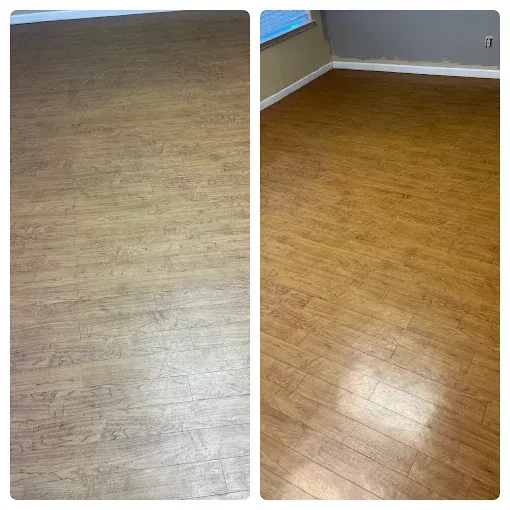 luxury vinyl plank cleaning in Douglasville GA by VeriClean Carpet Cleaning
