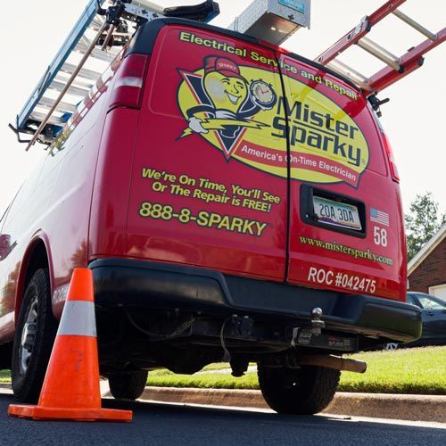 electrical repair and installation draper utah |  mister sparky van