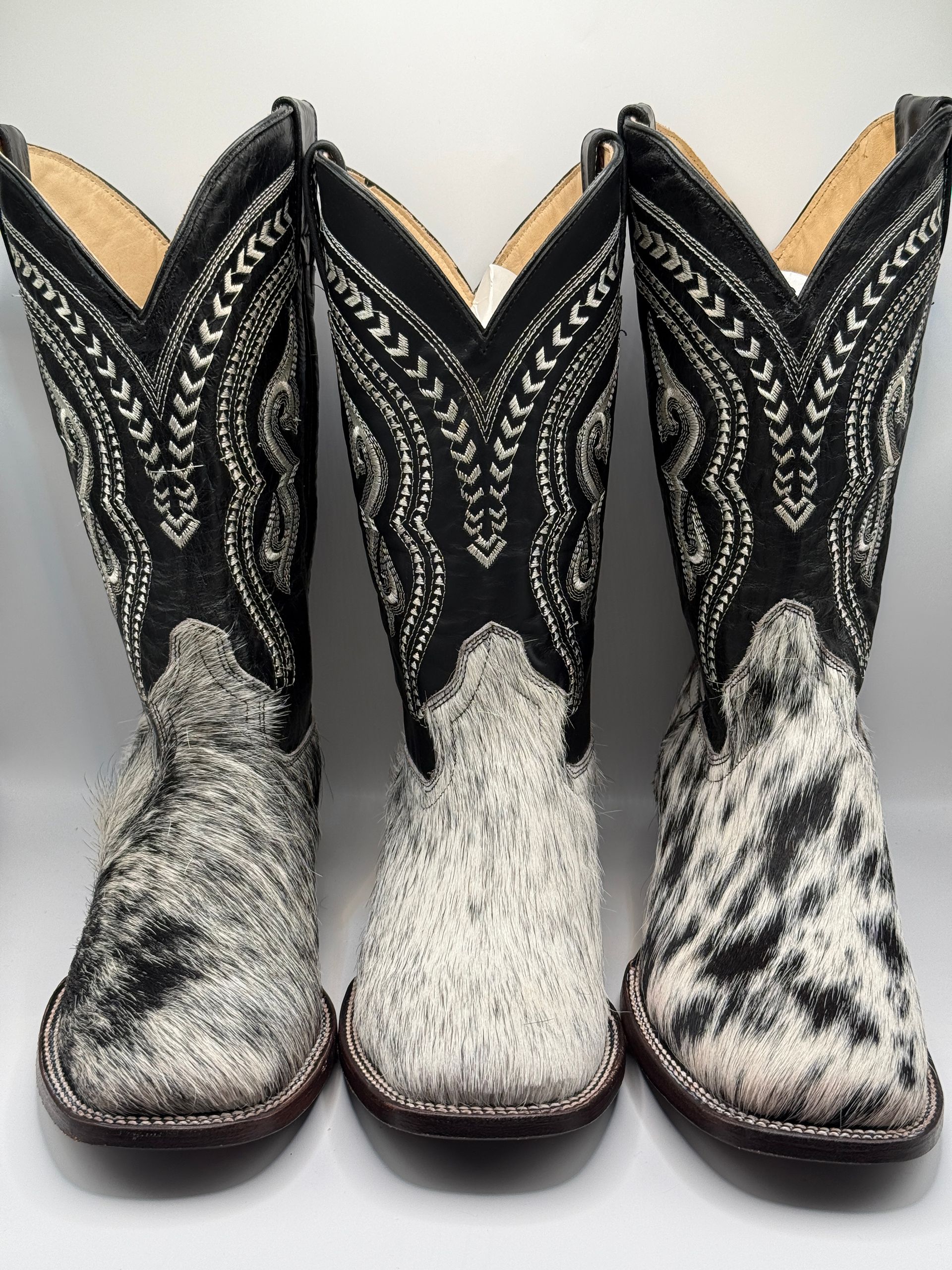 Cowhide Hair Boots