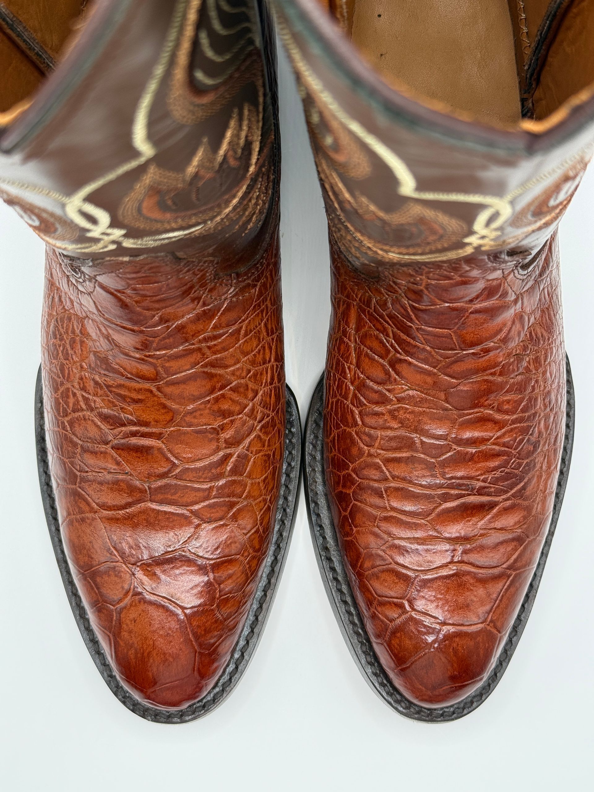 Turtle Print Exotic Boots