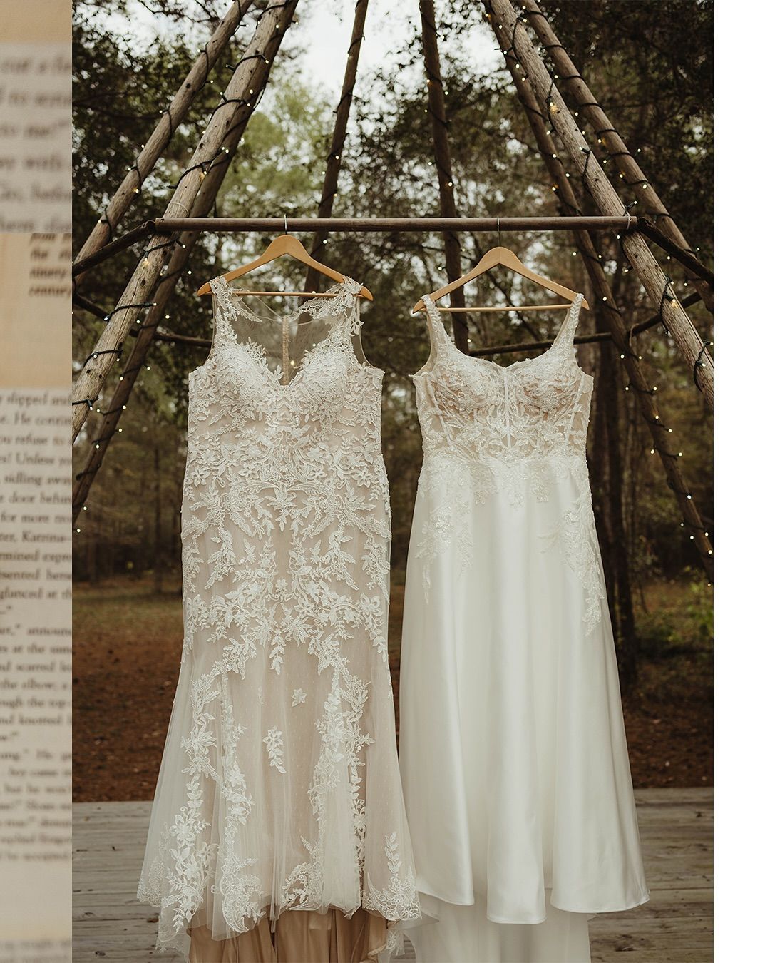 Fairy-tale inspired table setup at At The Shire