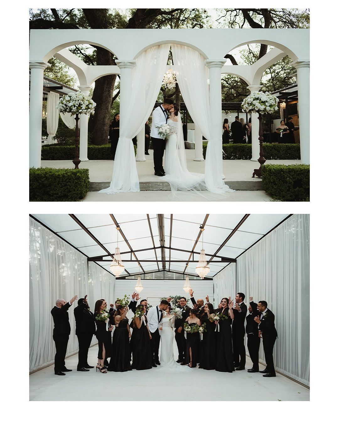 Emotional vows exchanged at The Gardens at West Green