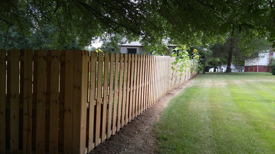 Wood Fence in Summerfield, NC