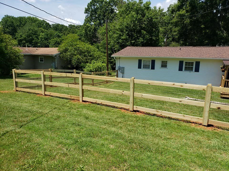 Wood Fence in Oak Ridge, NC