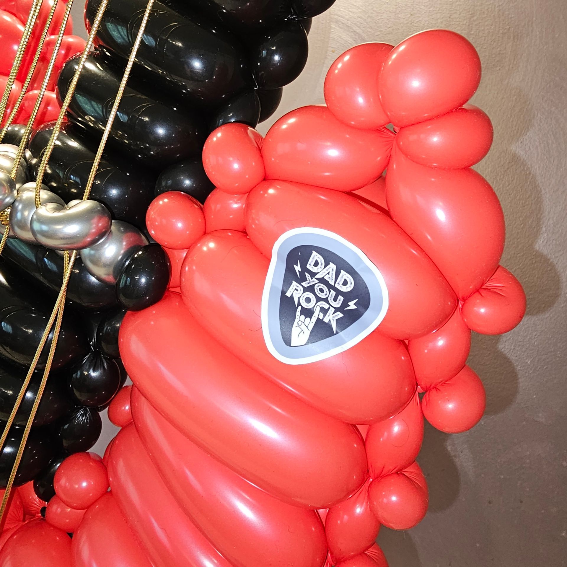 Balloon sculpture with 