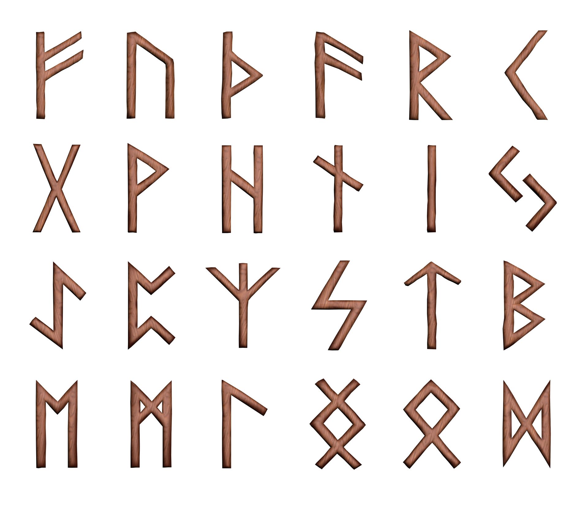 Rune Symbol Alphabet