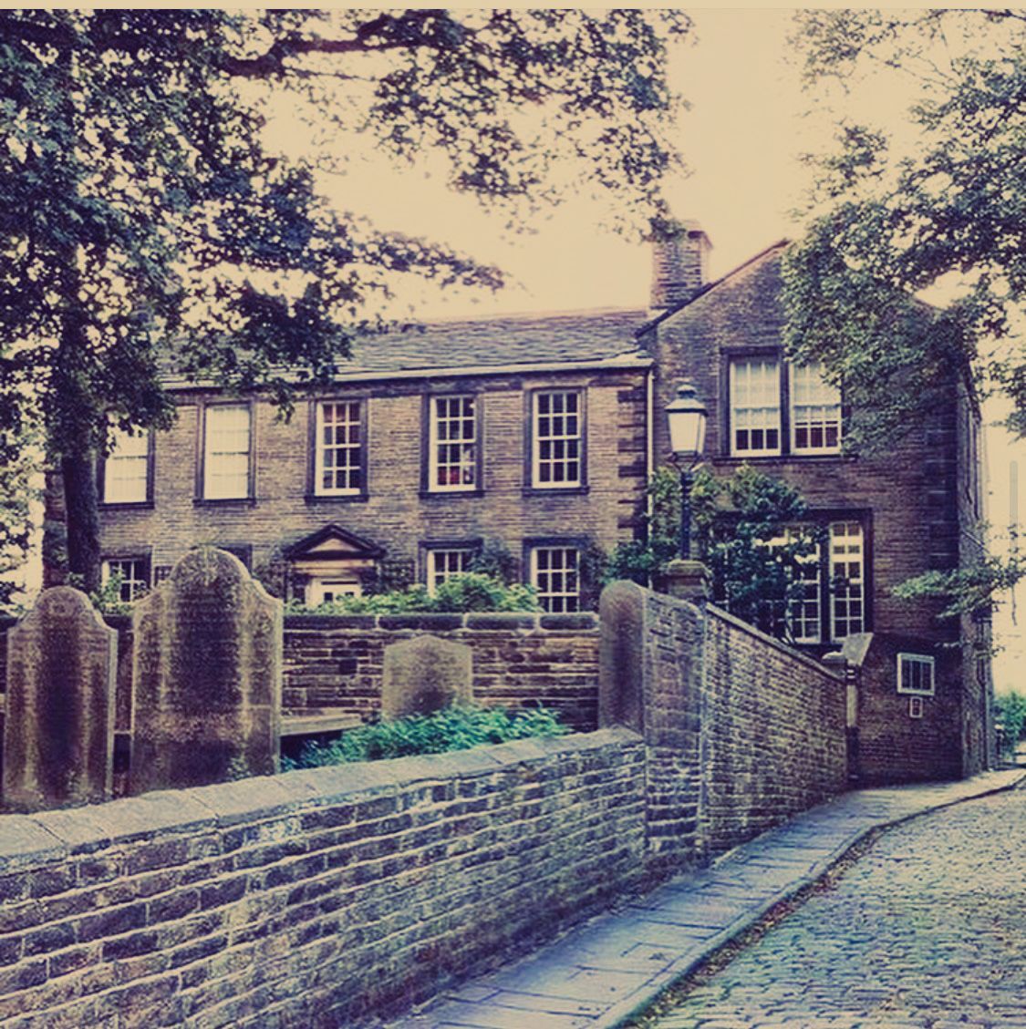 The famous home and village of the Bronte sisters with a profound quote from Charlotte