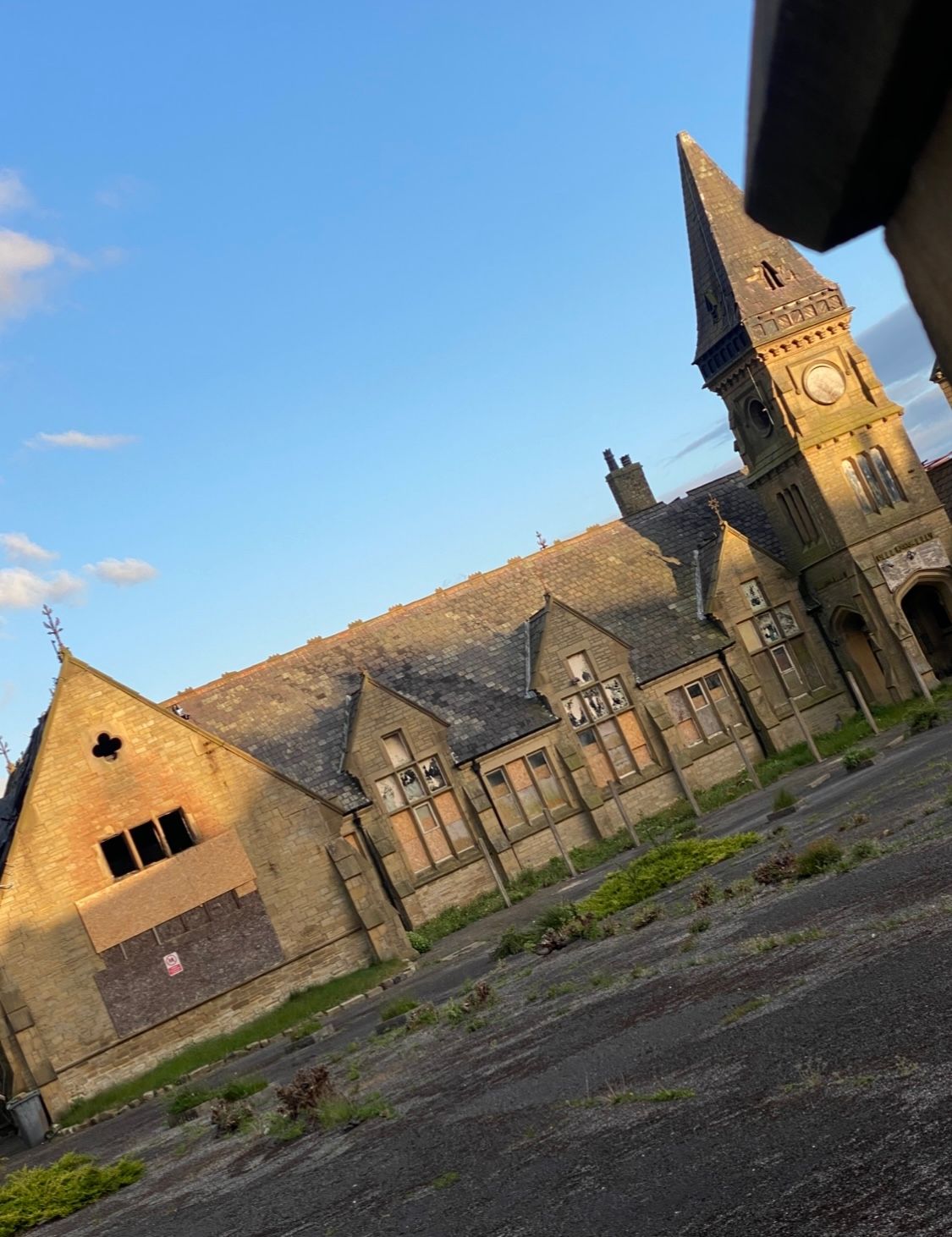 Abandoned old school