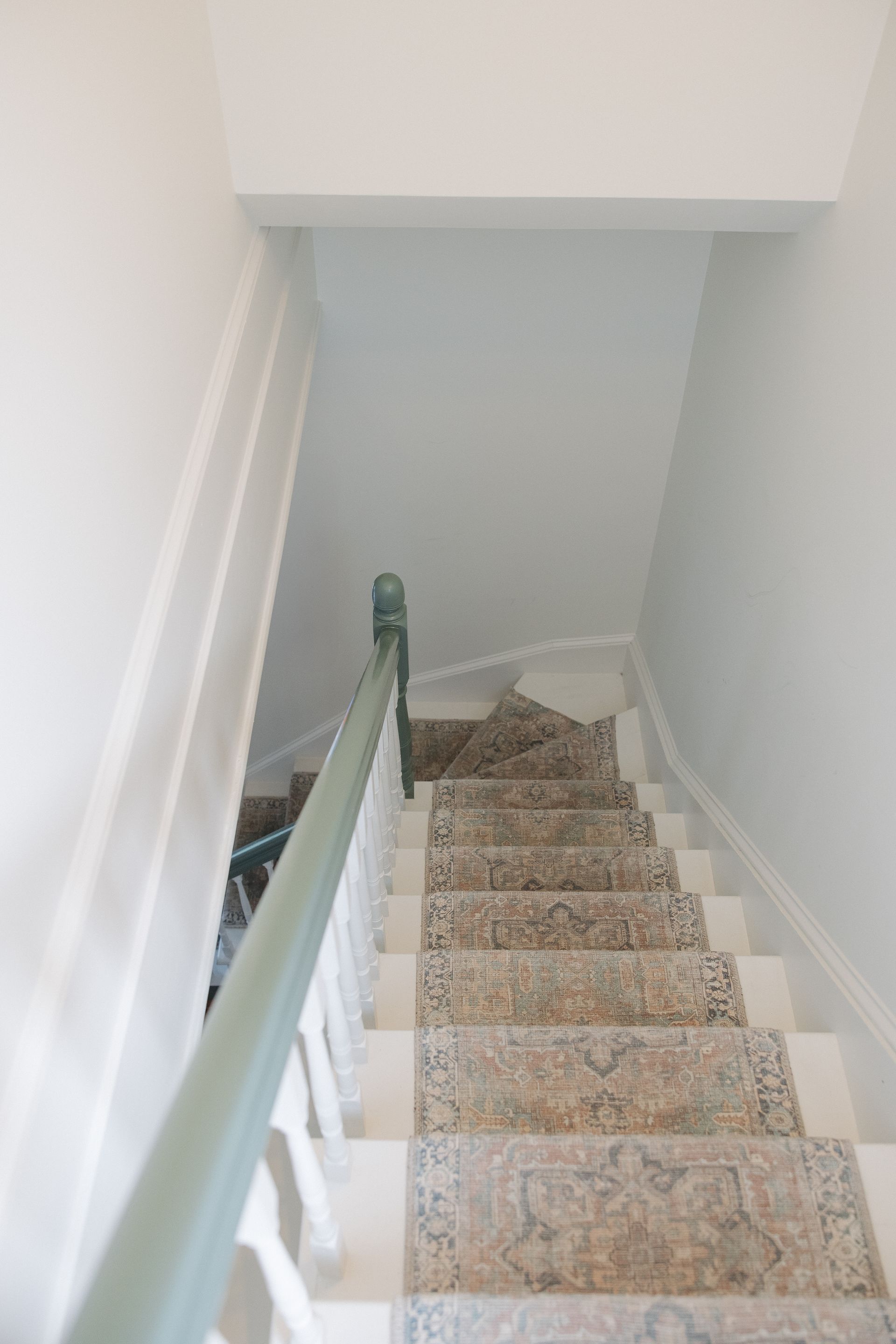 Staircase at a boutique hotel