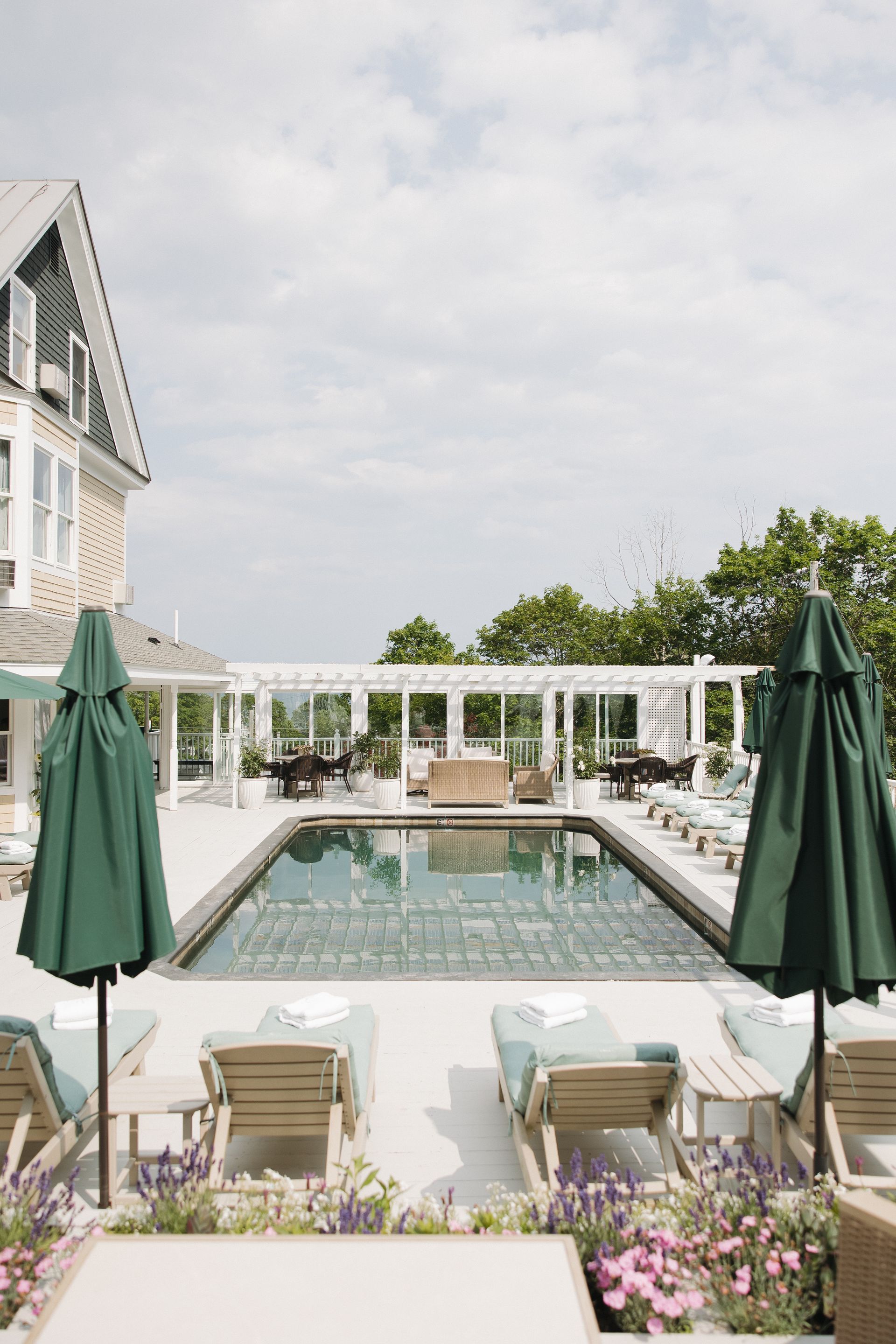 Poolside at The Trident Inn