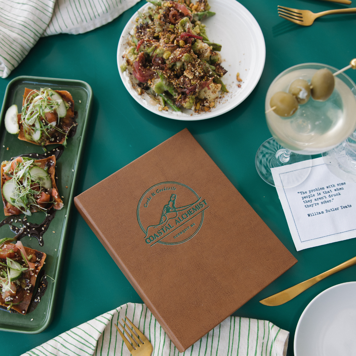 Dining at Coastal Alchemist