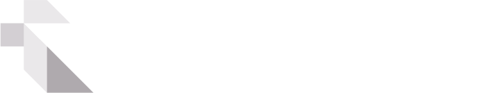 A light gray, stylized arrow icon pointing upward and to the right, composed of geometric shapes.