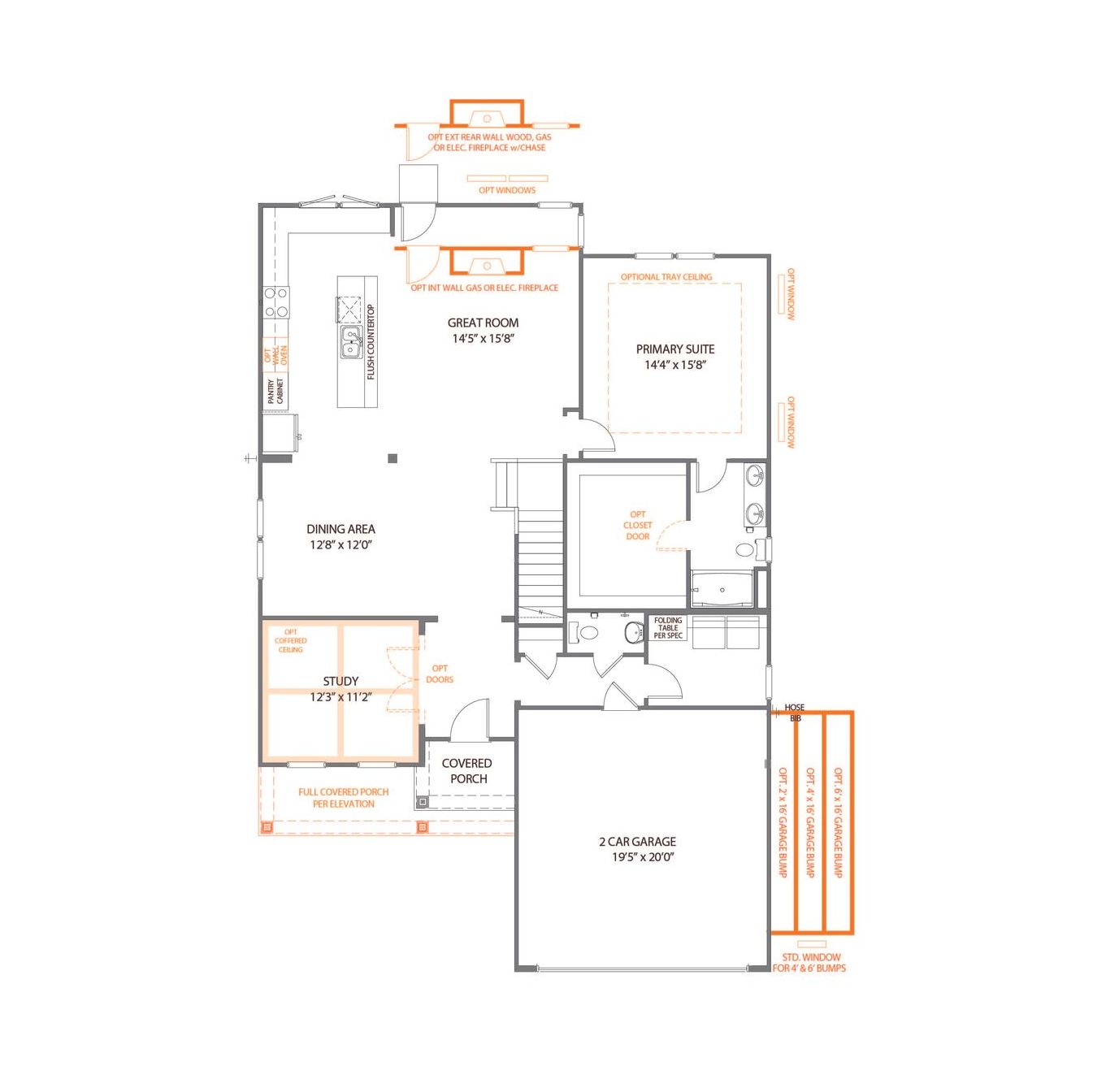 A black and white floor plan of a house