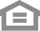 a house icon with two equal bars inside of it on a white background .