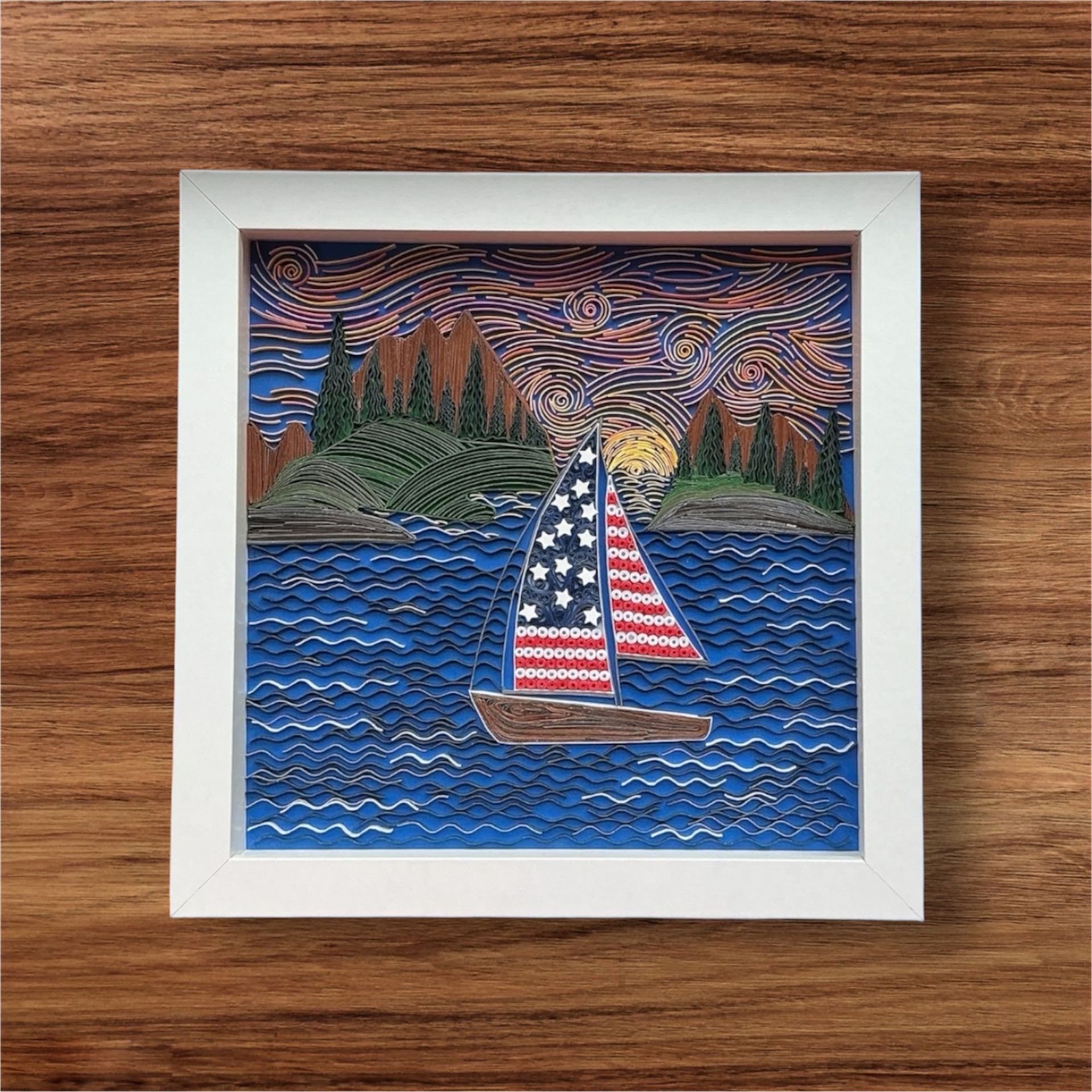 July 4th Sailboat