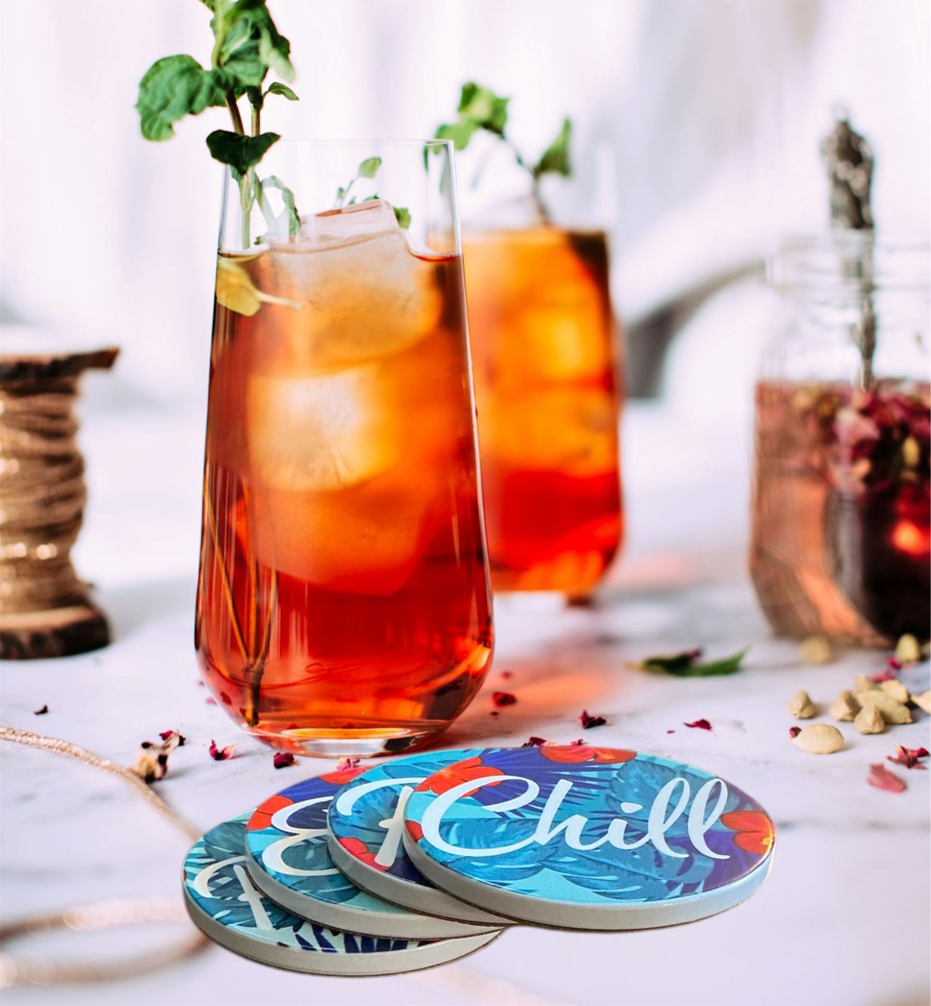 Tropical Coaster Set