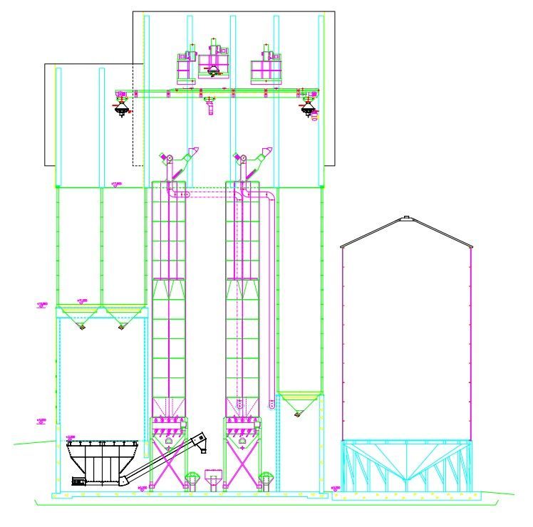 Skiču projekti graudu kaltēm