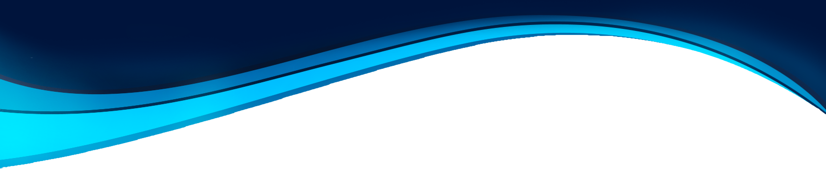 Diseño de ondas azules y celestes sobre fondo blanco.
