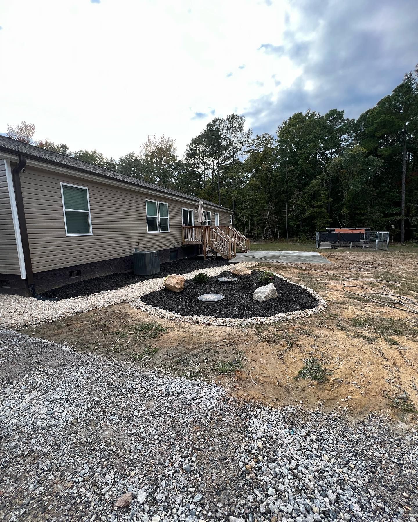 A Mobile Home — Youngsville, NC — Dontavius Landscaping