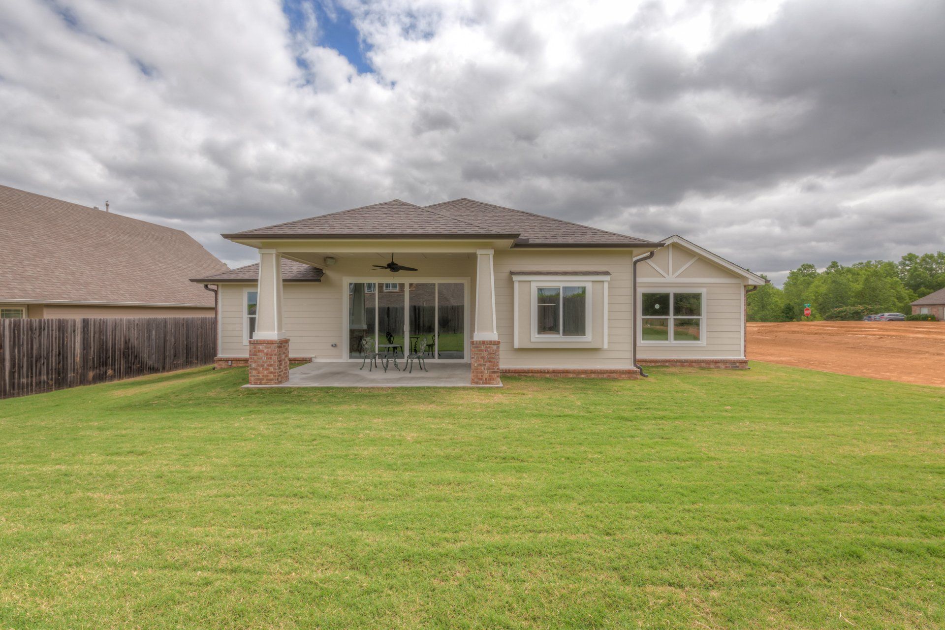 Home patio in Tulsa, Ok