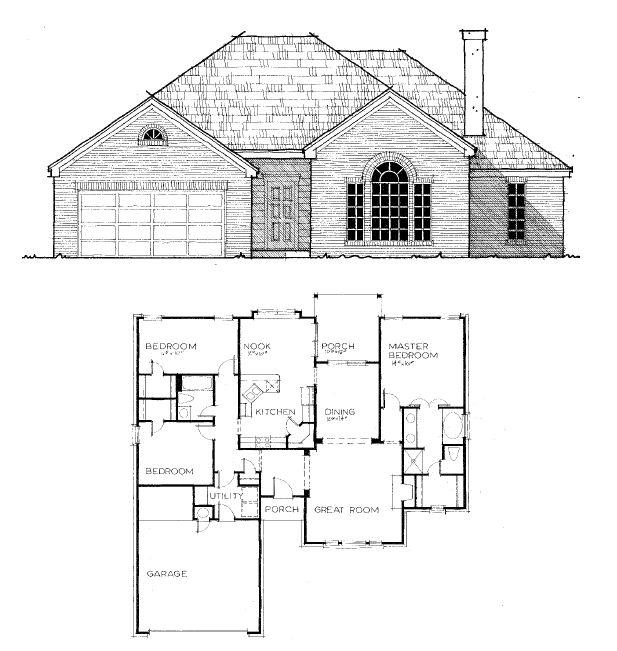 The Rochester - floor plan