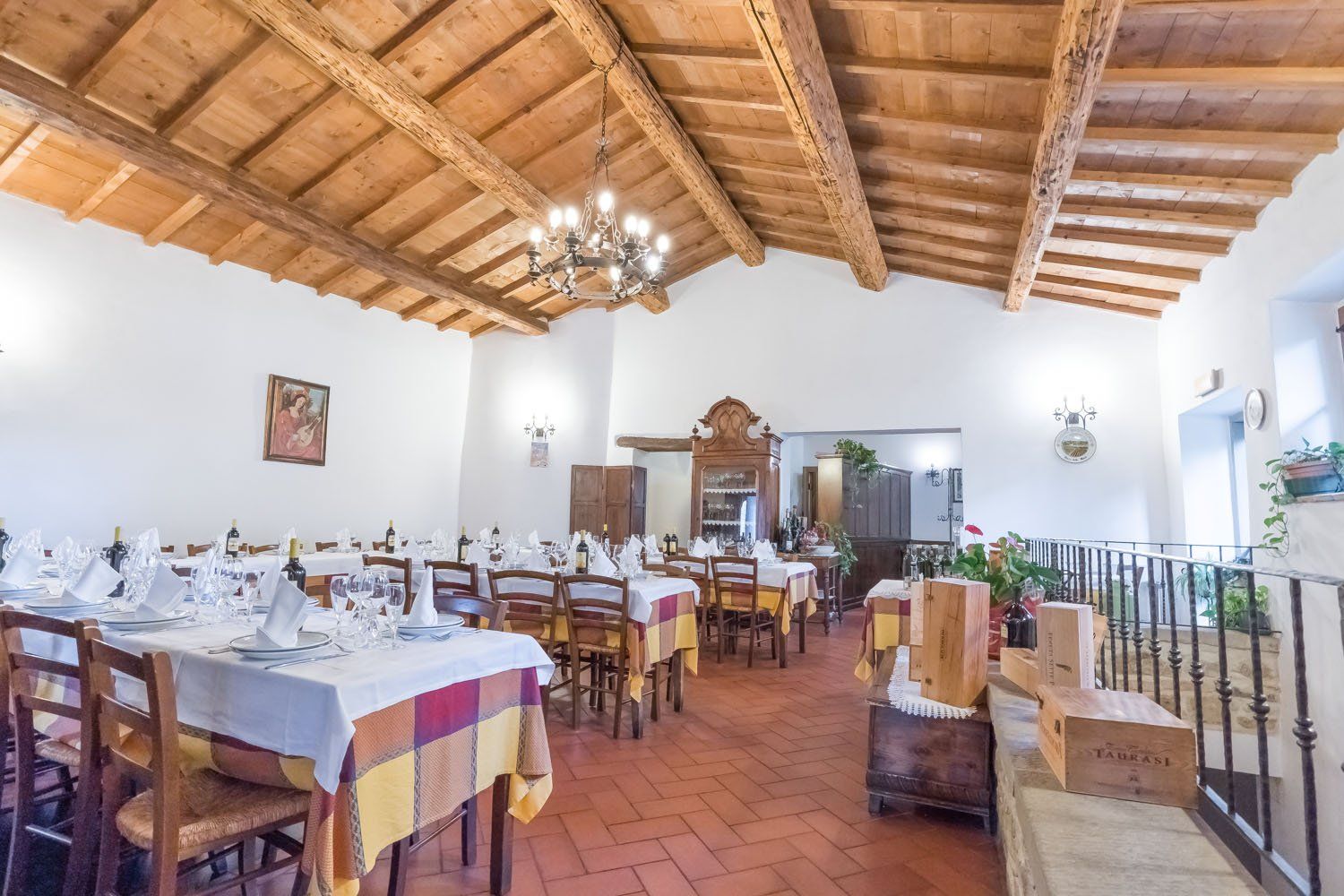 Interni del ristorante