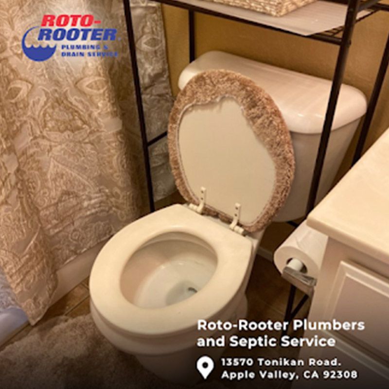 Toilet in a Bathroom - Apple Valley, CA - Roto-Rooter Plumbers and Septic Service