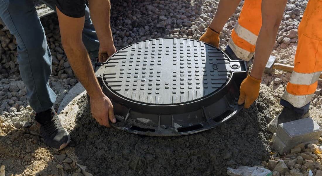 Septic Tank Riser Installation