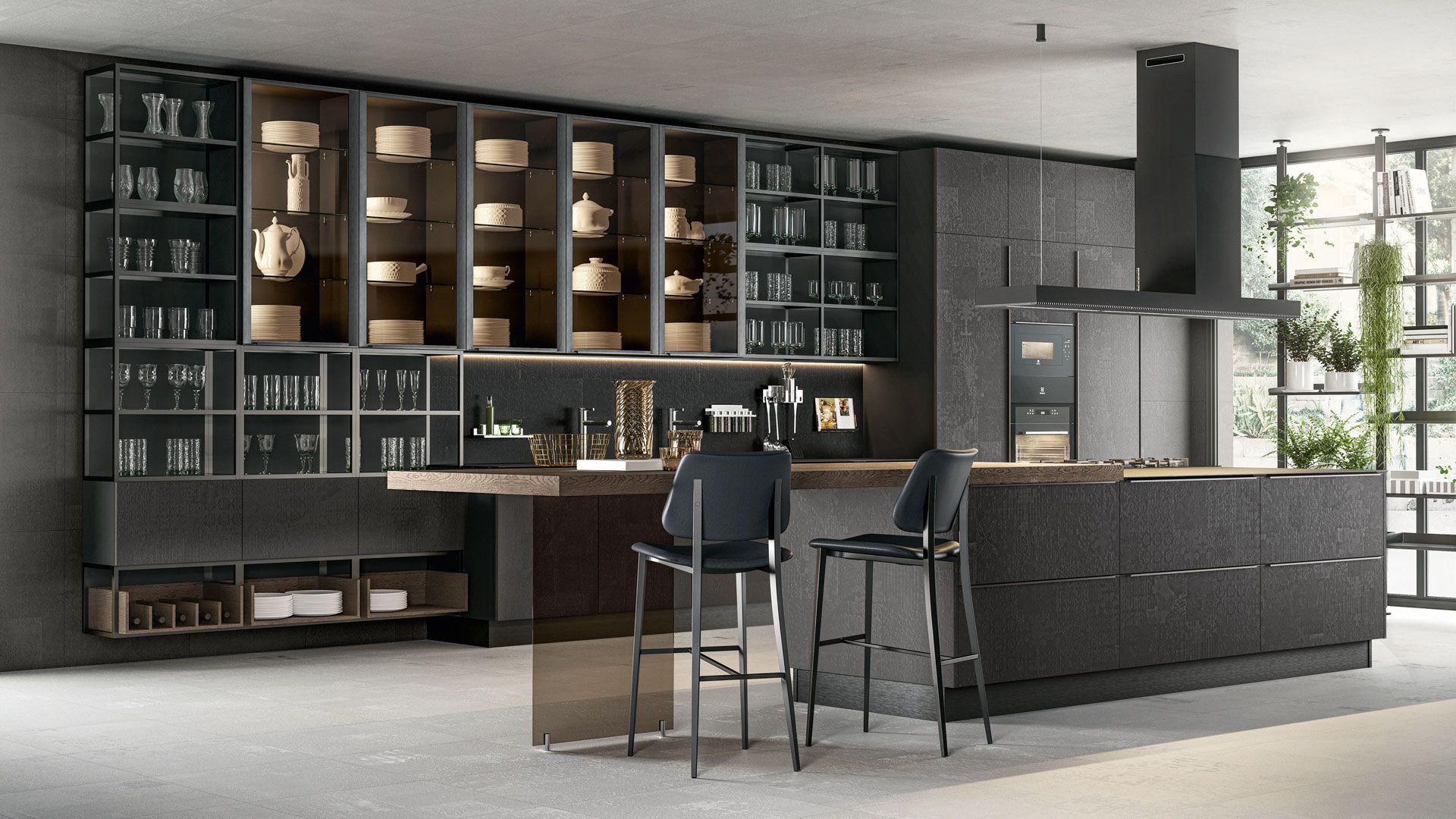 Clover cucina moderna LUBE