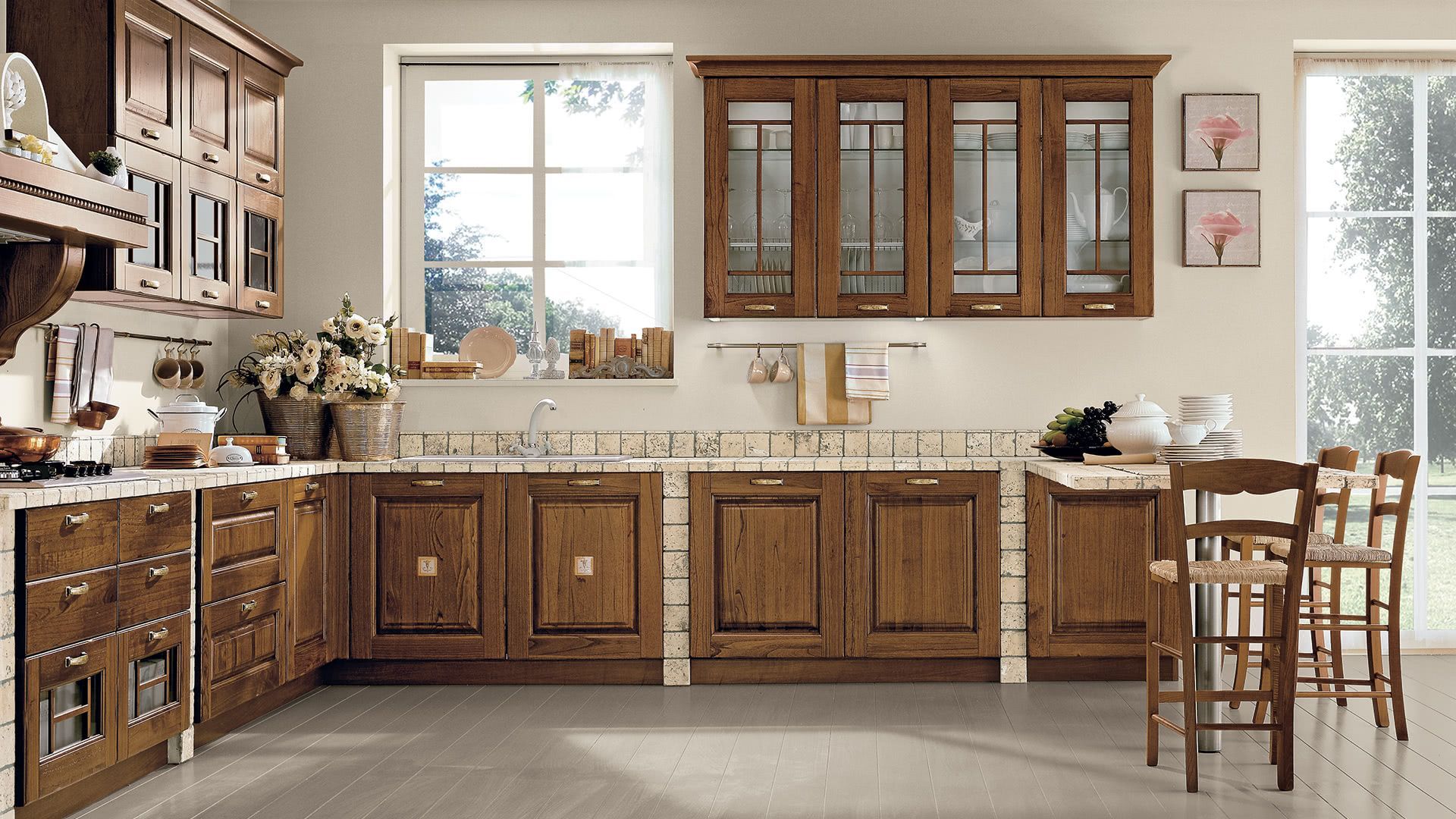 Laura cucina classica contemporanea LUBE