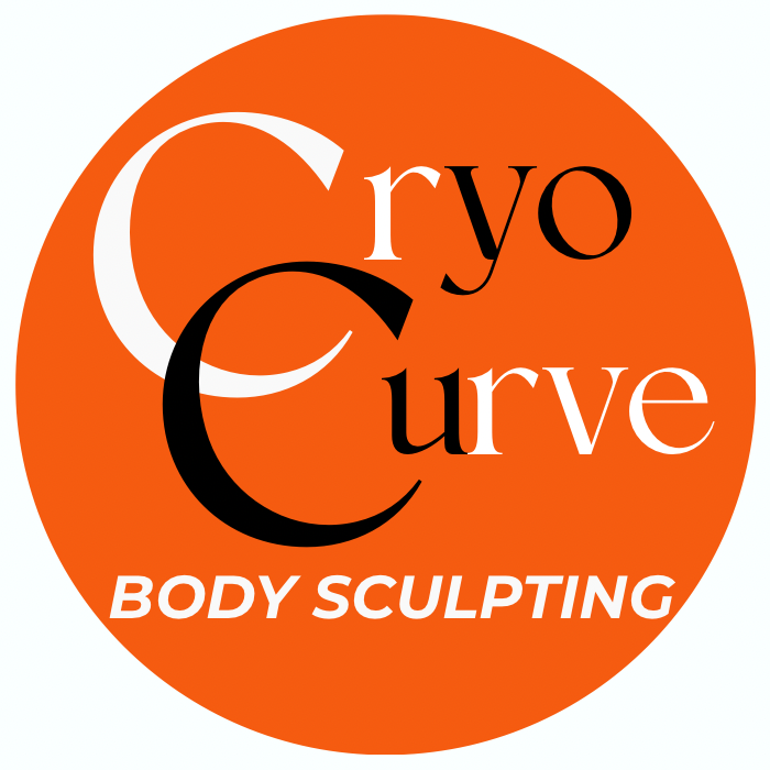 Orange circle logo with 