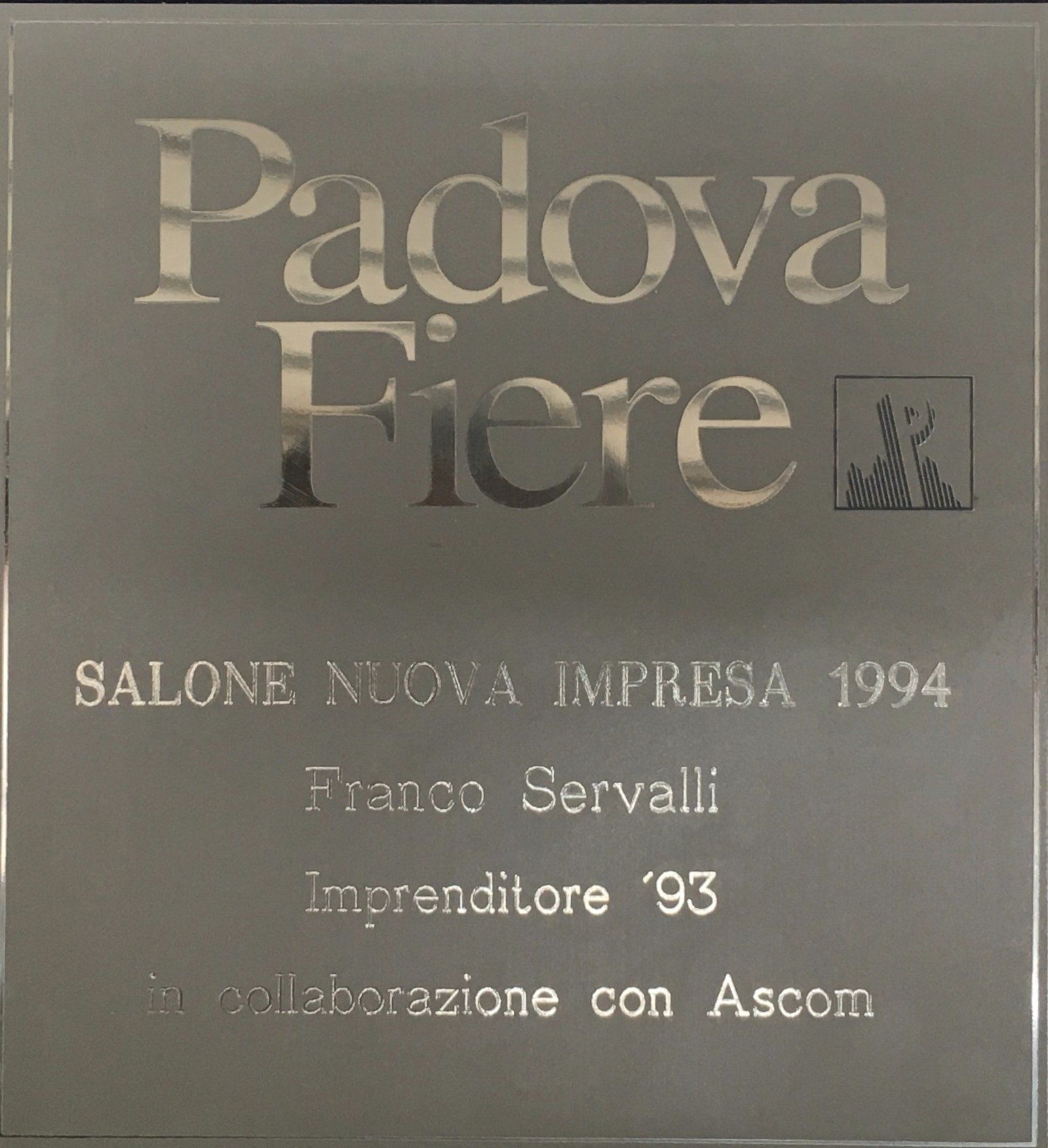 Franco Servalli - Imprenditore 1993