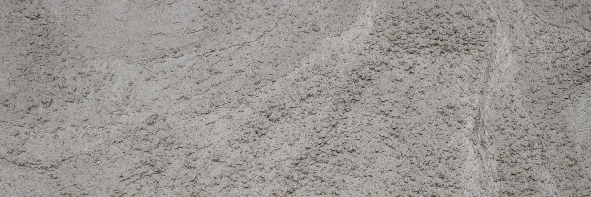 Close-up of a light gray, textured surface with small dark specks.