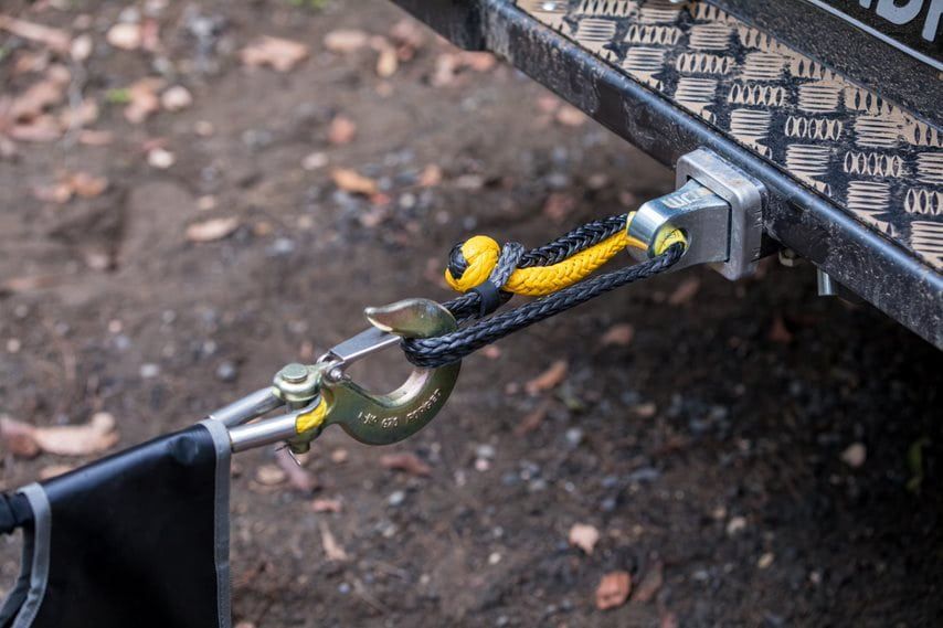 Close-up of Tow Hitch Setup on Trailer — TJM Albury Pty Ltd in South Albury, NSW