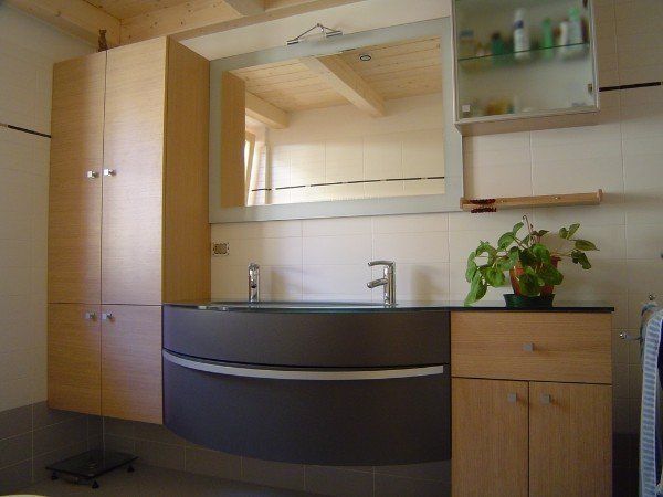 parete attrezzata per bagno