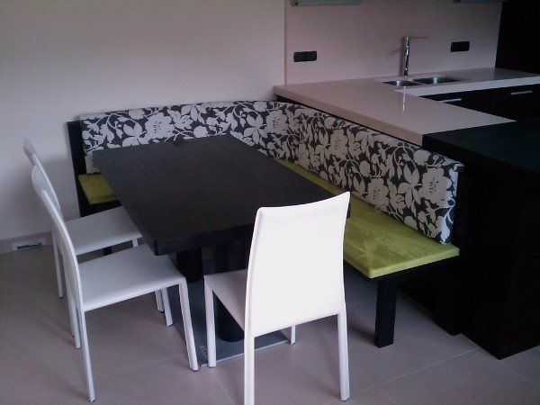 panche imbottite per tavolo cucina
