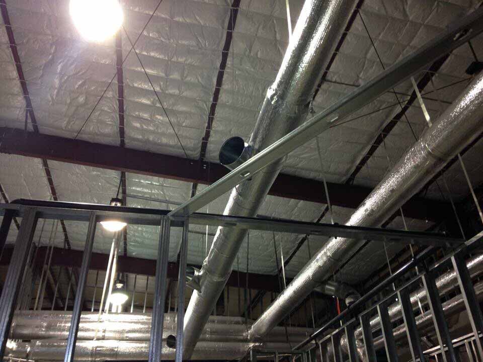 Another View of Insulated Roof — Insulation in Tangent, OR