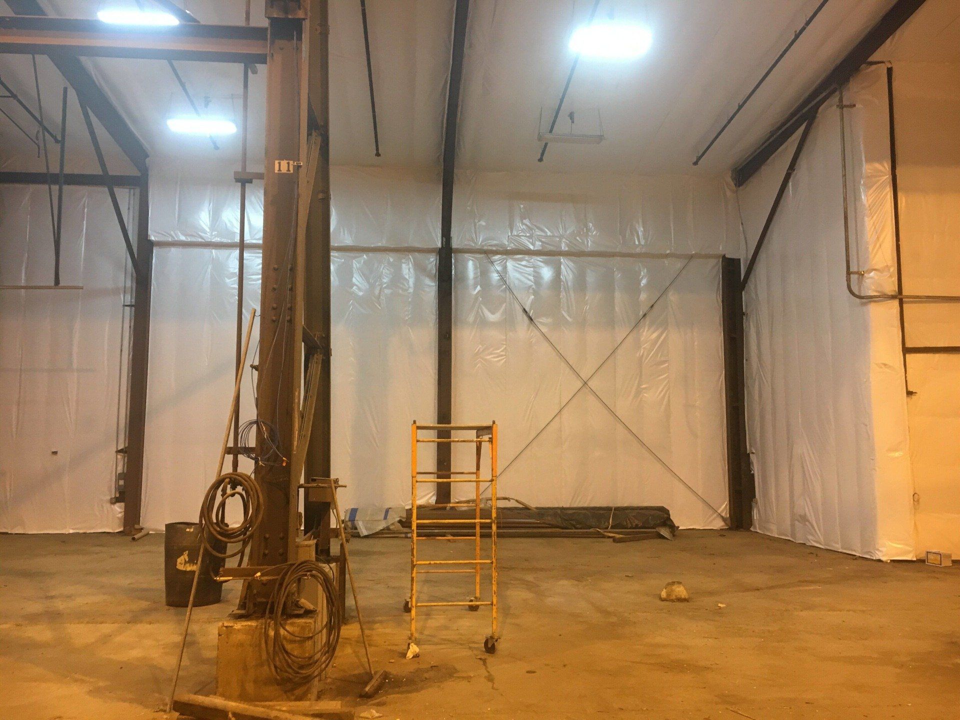 Center Steel Foundation of Warehouse — Insulation in Tangent, OR