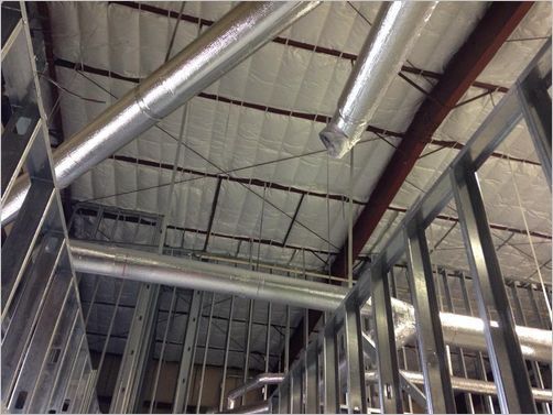 Warehouse Roof Insulated — Insulation in Tangent, OR